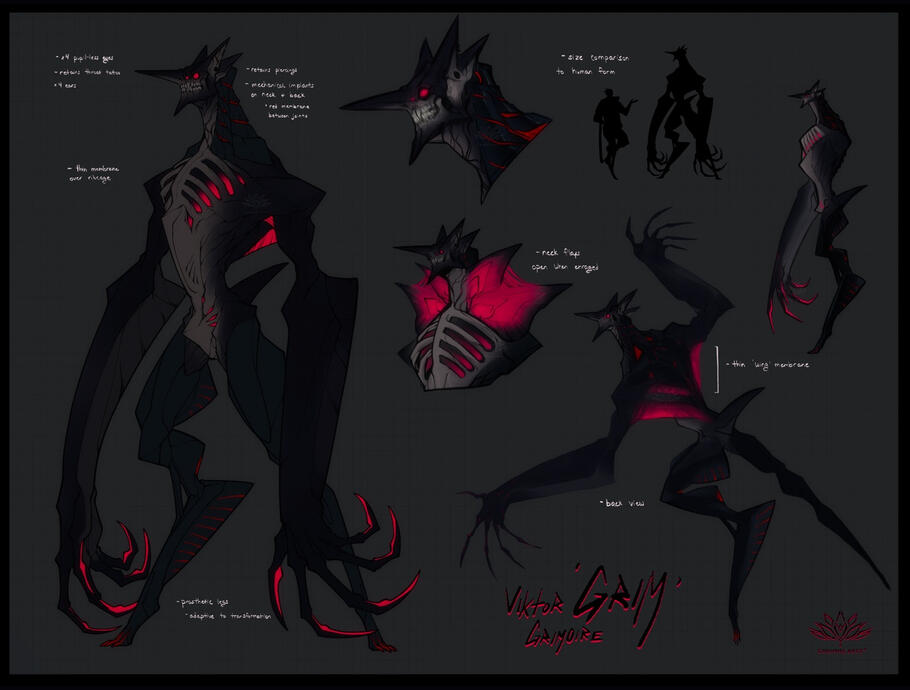Reference: Viktor [Vampire Form]