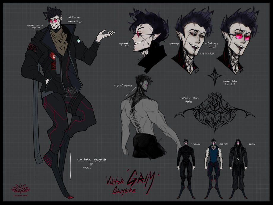 Reference: Viktor [Human Form]